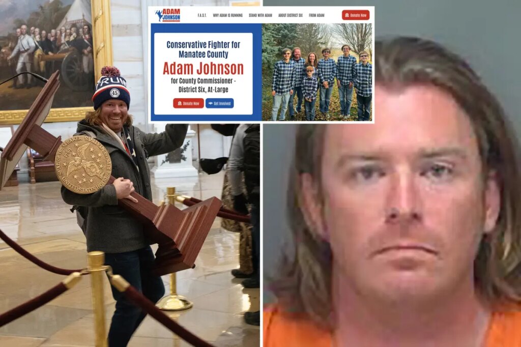 Pardoned Jan. 6 rioter who hauled Nancy Pelosi’s lectern around US Capitol launches run for Florida office