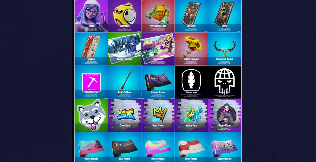 All Fortnite V39.30 Cosmetic Items Leaked