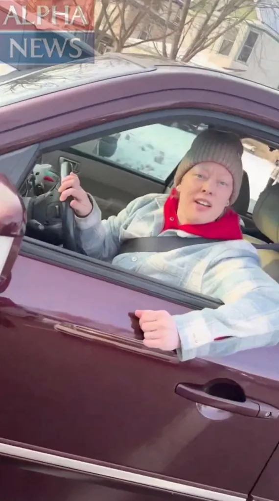 The video shows the ICE agent and Good, who was shot and killed while behind the wheel of her car.