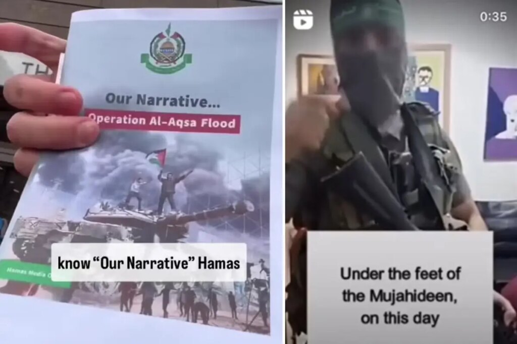 NYC campus activists peddle propaganda directly from Hamas: terrifying report