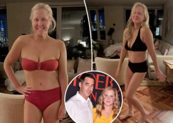 Amy Schumer models bikinis as she moves ‘forward with no regrets’ from Chris Fischer split