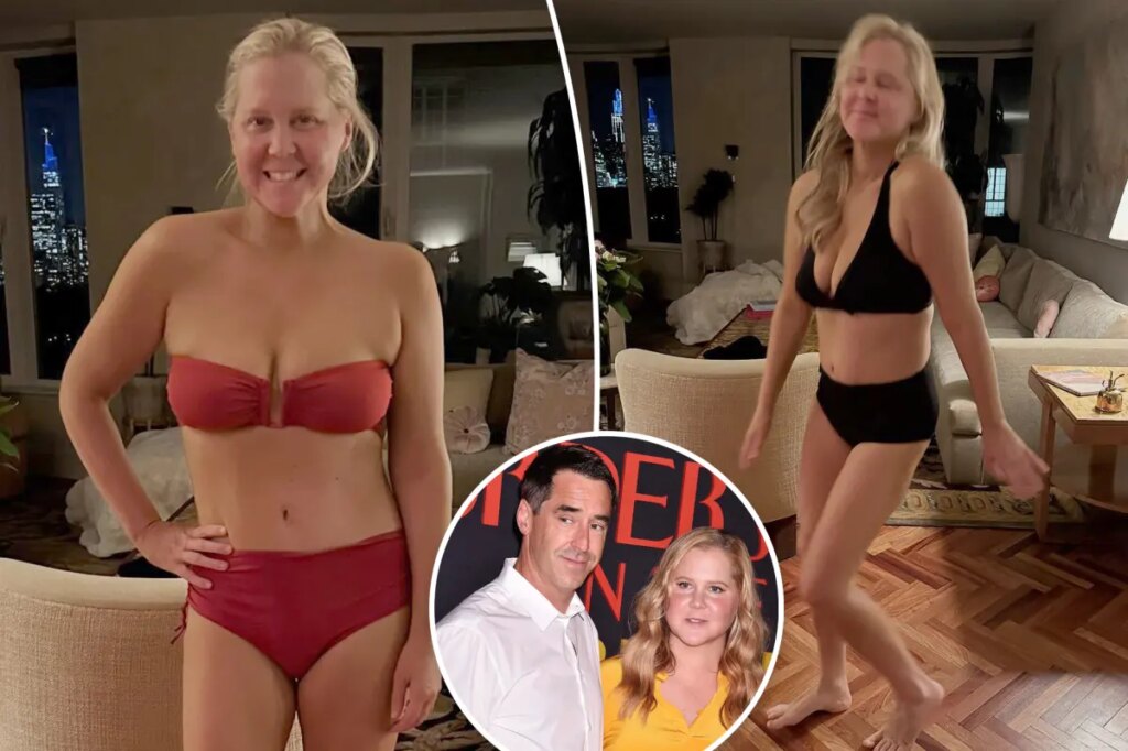 Amy Schumer models bikinis as she moves ‘forward with no regrets’ from Chris Fischer split