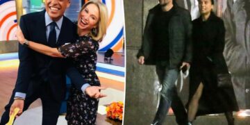 Amy Robach and T.J. Holmes inviting exes Andrew Shue, Marilee Fiebig to their wedding 3 years after affair bombshell