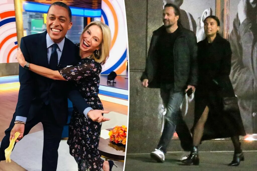 Amy Robach and T.J. Holmes inviting exes Andrew Shue, Marilee Fiebig to their wedding 3 years after affair bombshell