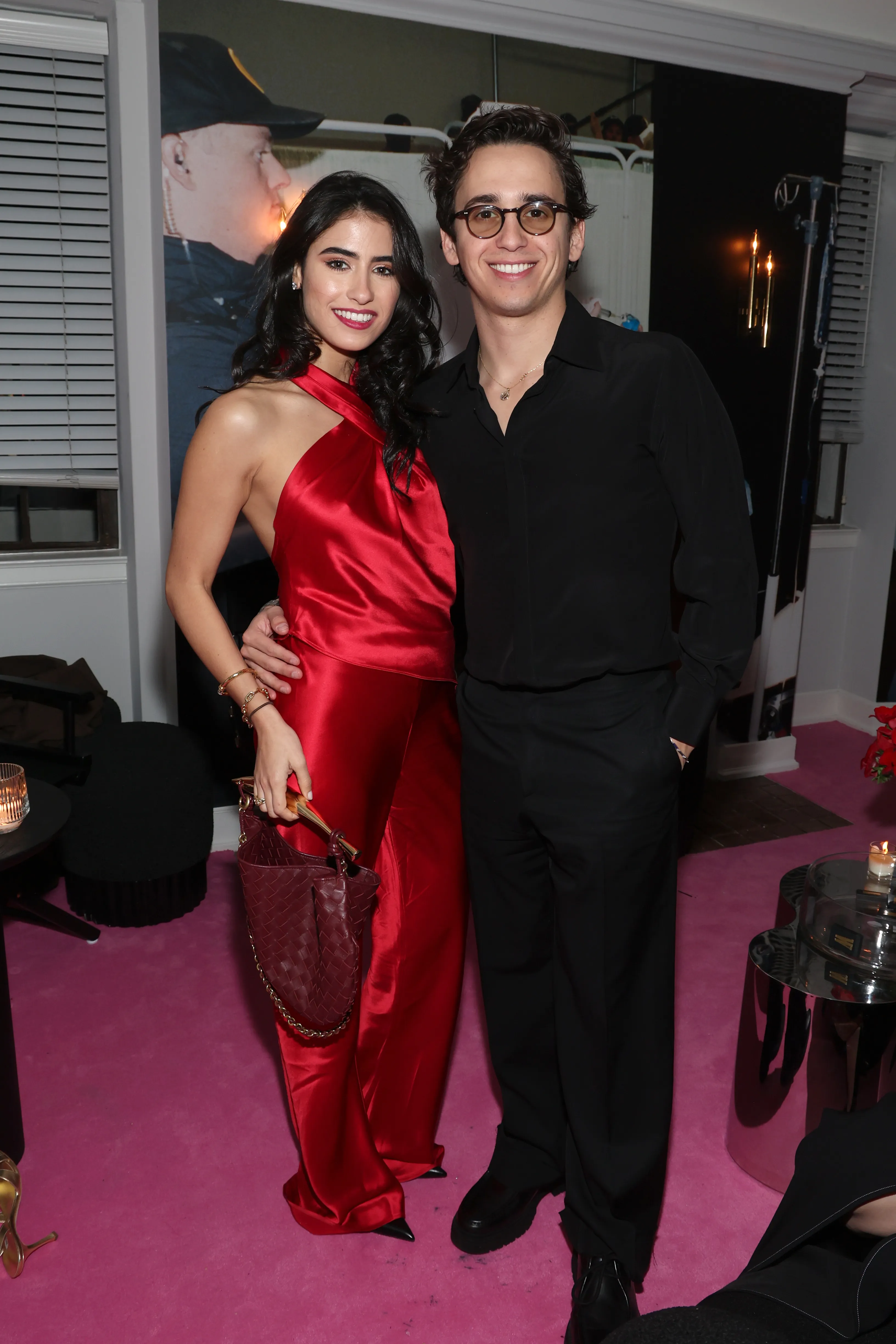 Ana Amelia Batlle Cabral and Marcello Hernández at W Magazine's Annual Best Performances Party.