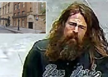 Antisemitic vandal carves ‘Die Thieves’ on NYC library door hosting Jewish exhibit, threatens employee with blade