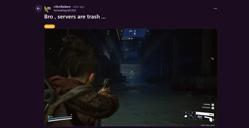 Arc Raiders Servers Reddit