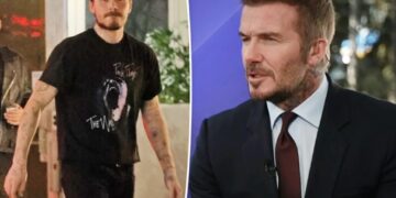David Beckham points out his children’s ‘mistakes’ hours after son Brooklyn’s rant