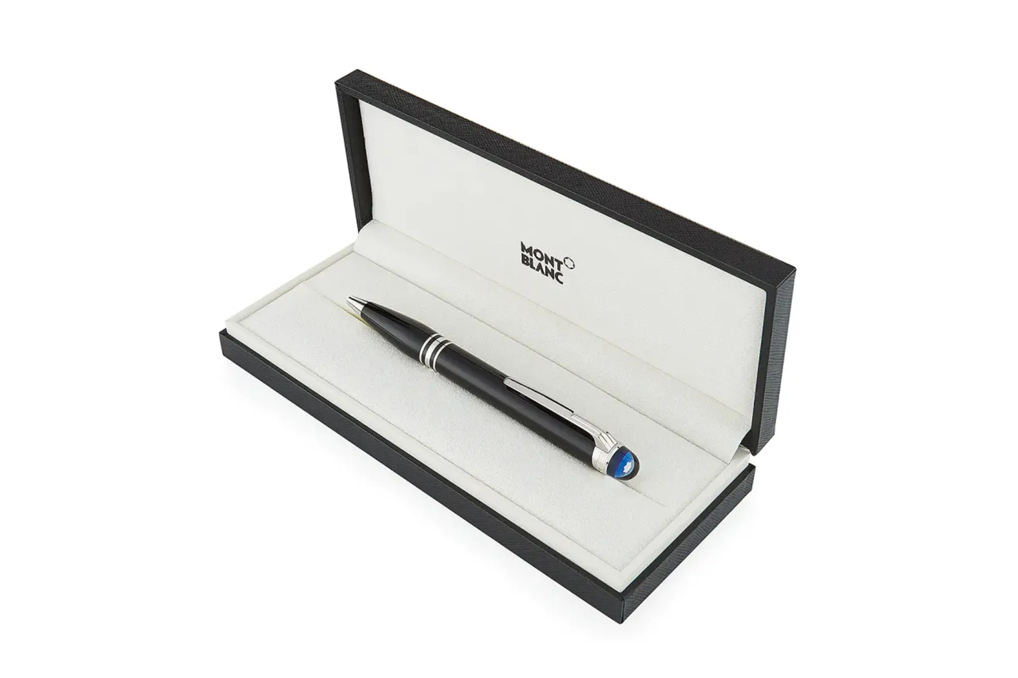 A Montblanc pen in a case