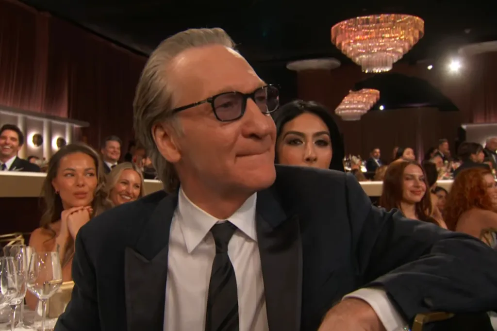 Bill Maher attends the 83rd Annual Golden Globe Awards at The Beverly Hilton on January 11, 2026 in Beverly Hills, California.