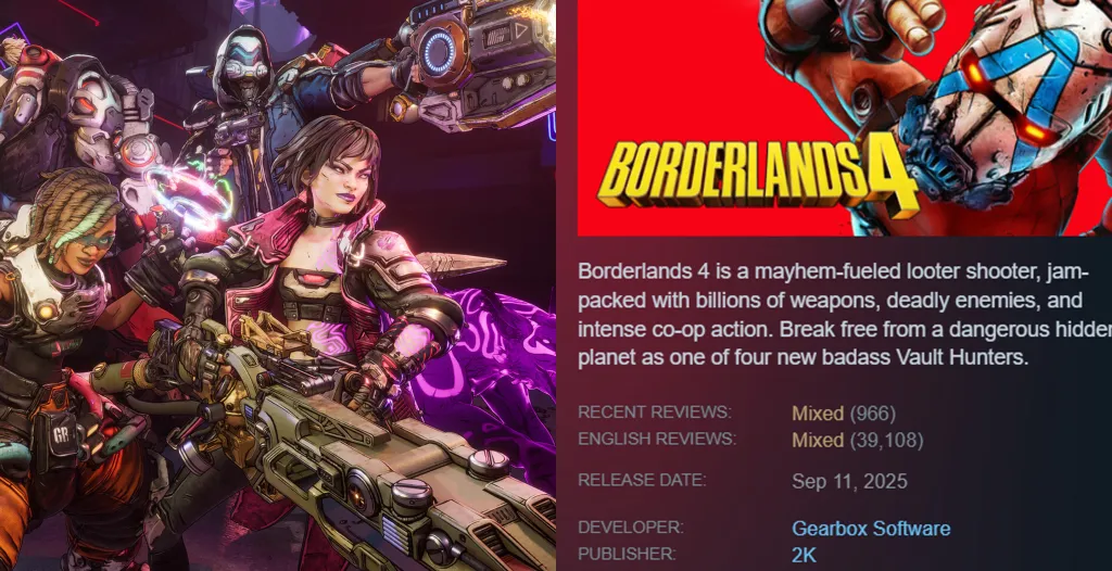 BL4 Negative Steam Reviews