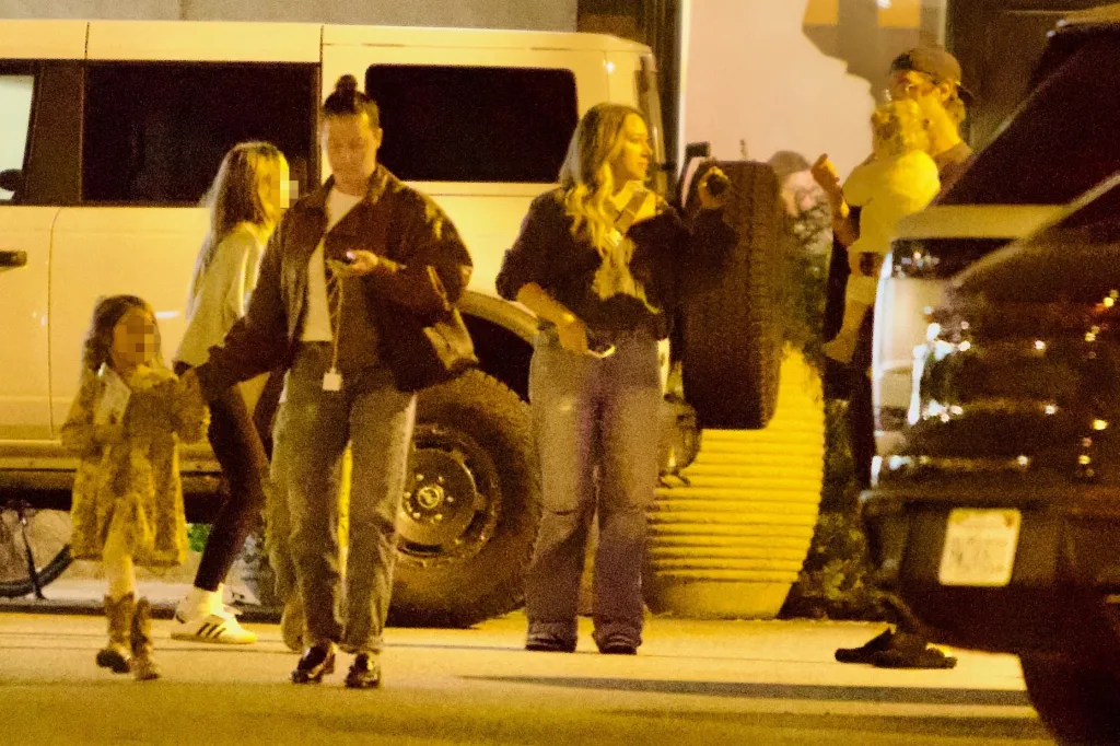 Ashley Tisdale and Haylie Duff leaving an Italian restaurant in Malibu.