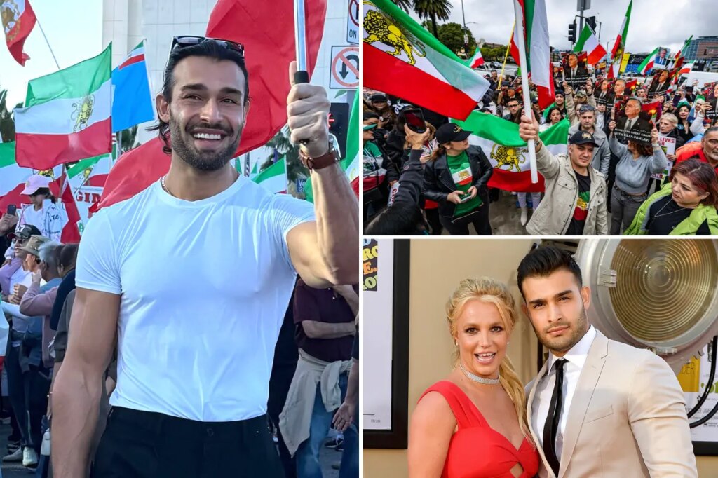 Britney Spears’ Iranian American ex-husband Sam Asghari says Trump  should intervene in Iran