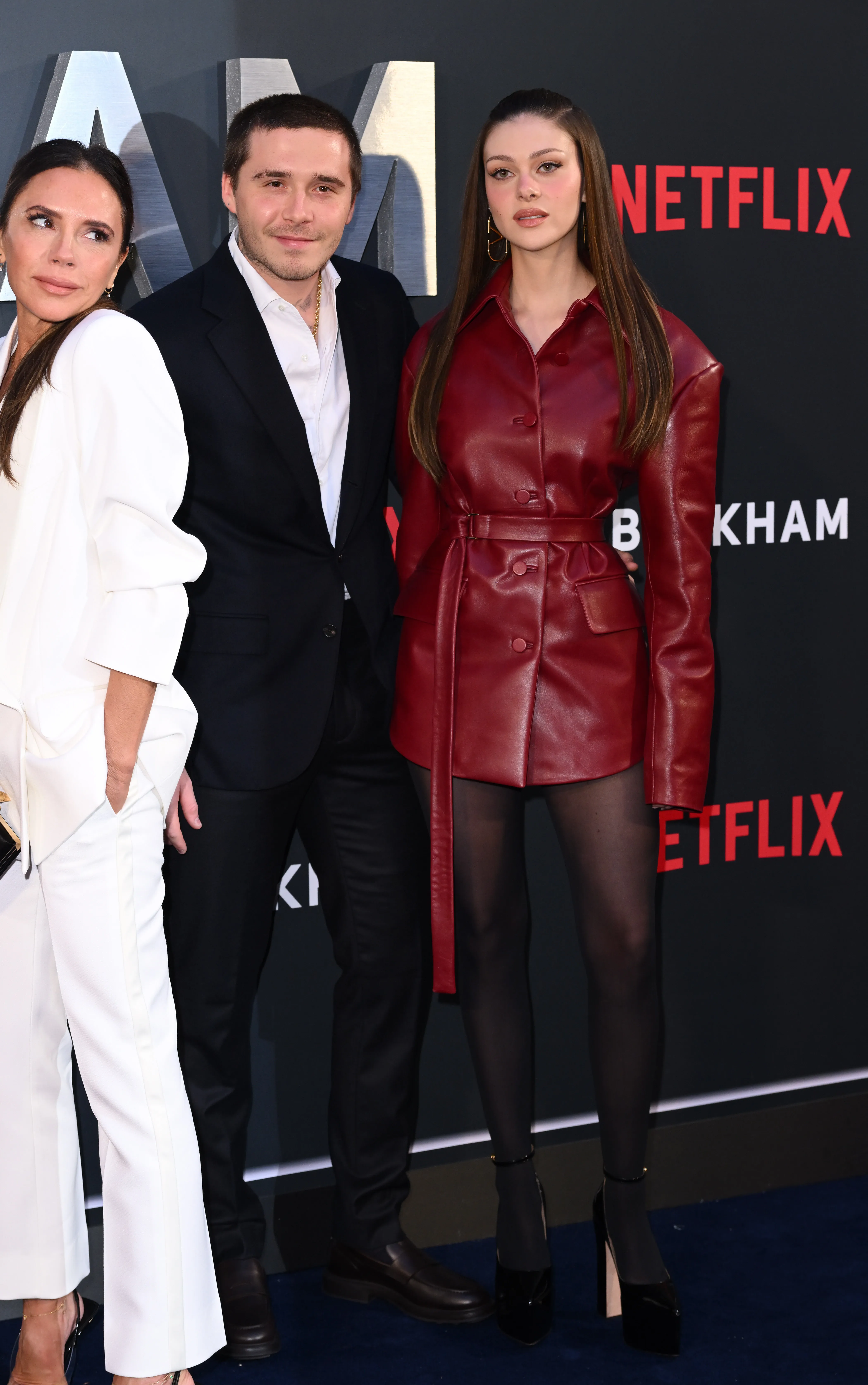 Brooklyn Beckham and Nicola Peltz attend the Netflix 'Beckham' UK Premiere.