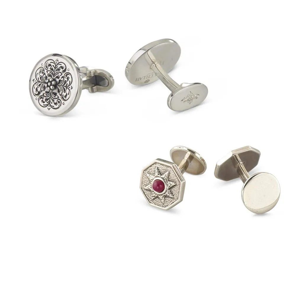 Two pairs of Buccellati cufflinks.
