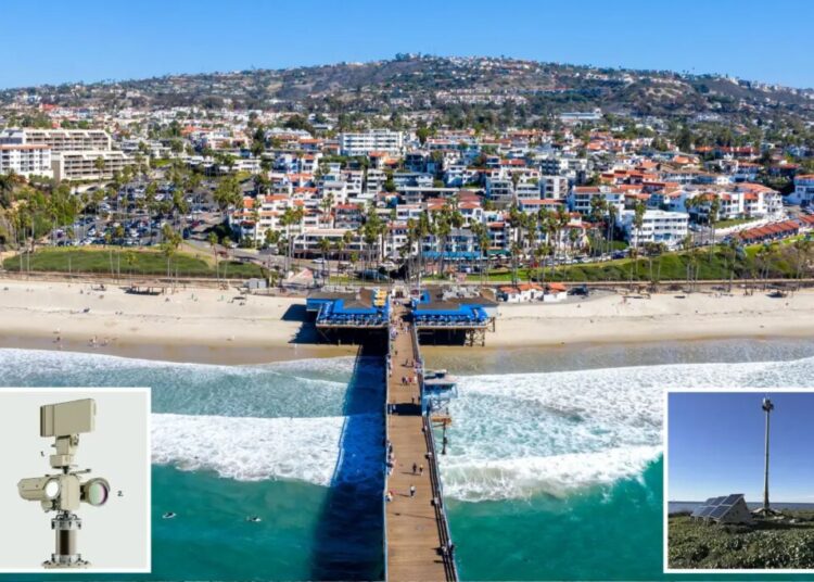Wealthy California beach town approves anti-immigration cameras — one could go on iconic pier