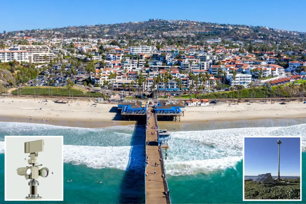 Wealthy California beach town approves anti-immigration cameras — one could go on iconic pier