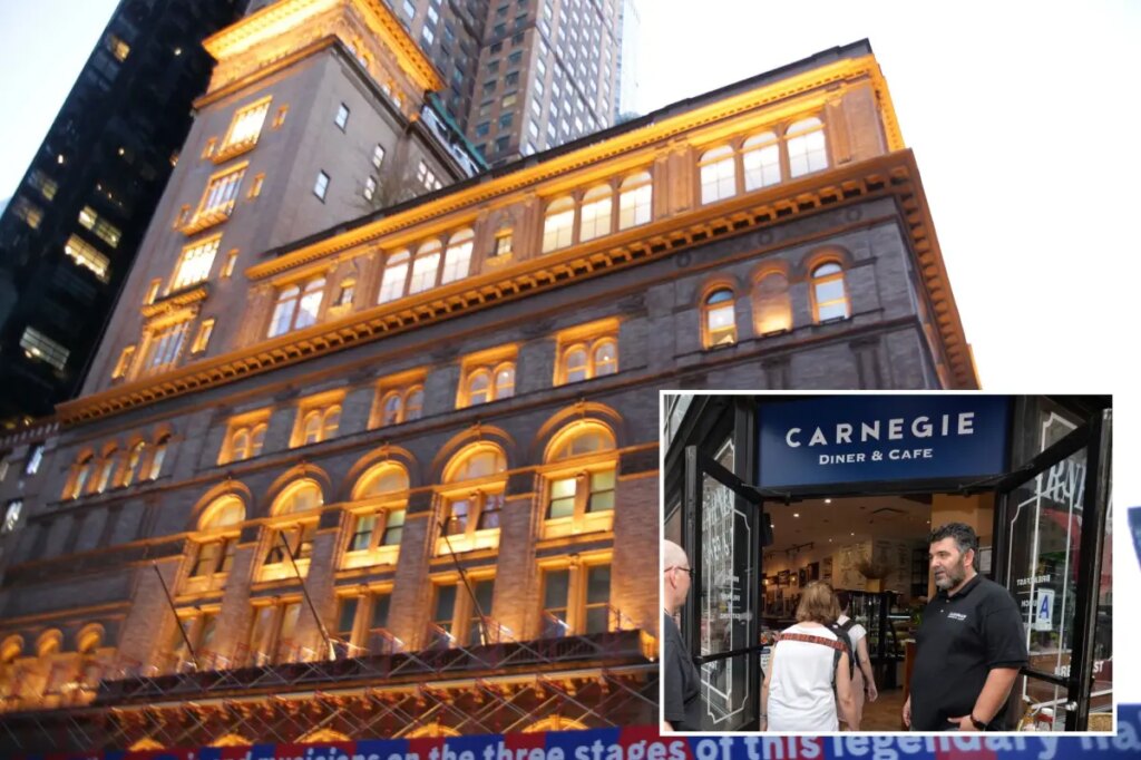 Carnegie Hall settles lawsuit accusing Carnegie Diner of infringing trademarks, confusing customers