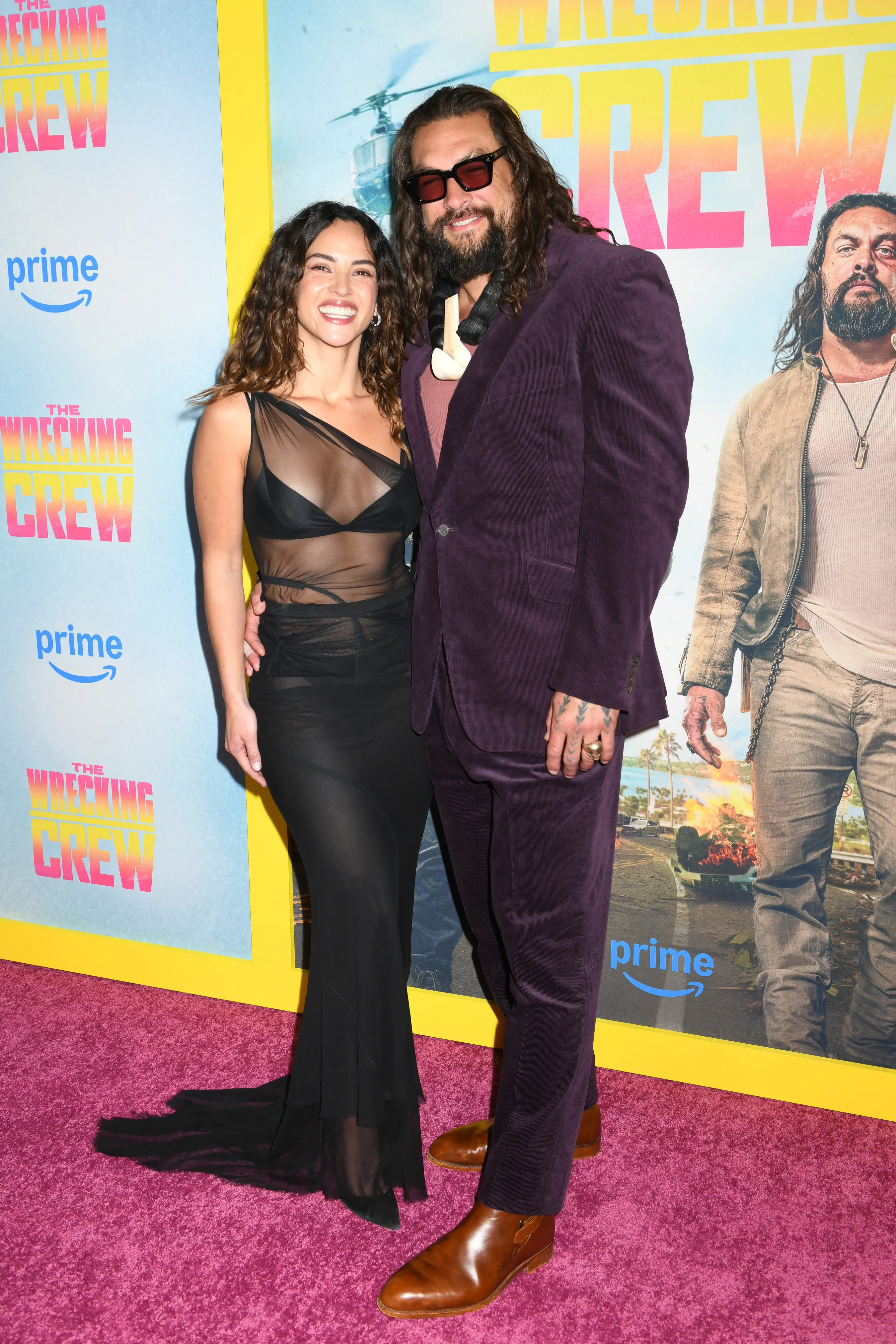 Jason Momoa and Adria Arjona
