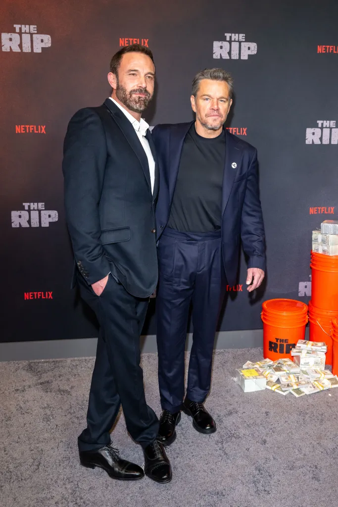 Ben Affleck and Matt Damon attend 