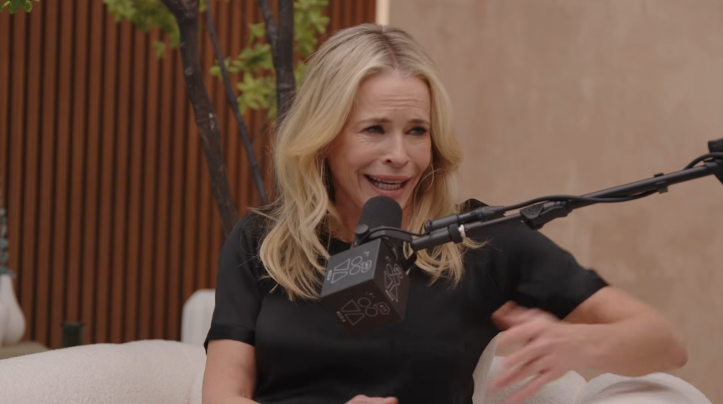 Chelsea Handler talking about Timothée Chalamet.