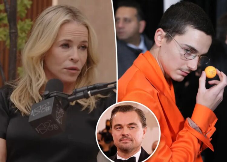 Chelsea Handler disses Timothée Chalamet’s boastful ‘Marty Supreme’ press tour: Leonardo DiCaprio ‘wouldn’t do that’