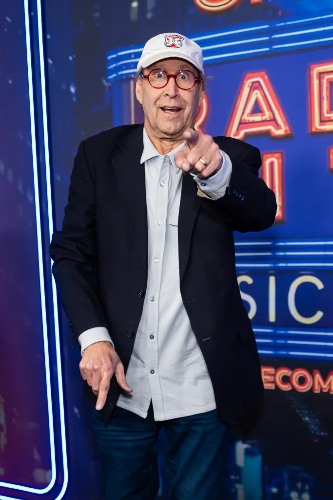 Chevy Chase attends SNL50: The Homecoming Concert in Feb. 2025