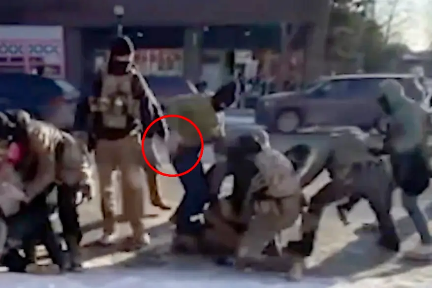 Chilling videos captured new angles of the chaotic moments before federal agents fatally shot an armed man who they say attempted to interfere in the arrest of a criminal migrant in Minneapolis.