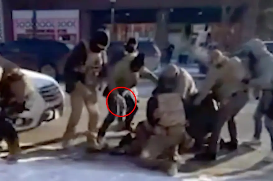 Chilling videos captured new angles of the chaotic moments before federal agents fatally shot an armed man who they say attempted to interfere in the arrest of a criminal migrant in Minneapolis.