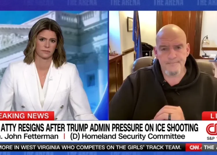 ‘Are you a Trump Democrat, sir?’ Fetterman stumbles at CNN anchor’s direct question