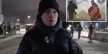 Tear gas fired near CNN reporter covering Minneapolis anti-ICE protest live on-air: ‘Wow, this is nasty’