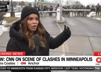 ‘Guns drawn!’ Tear gas engulfs angry crowd in tense ICE protest