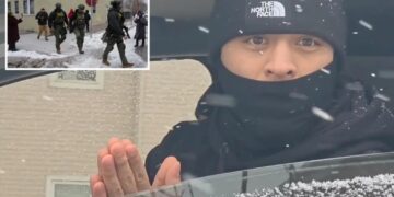 ICE agent slams protester during search for alleged child sex offender: ‘That’s who you’re protecting’