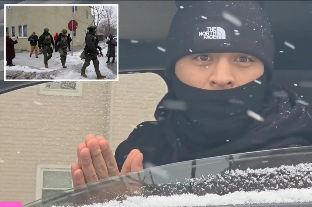 ICE agent slams protester during search for alleged child sex offender: ‘That’s who you’re protecting’