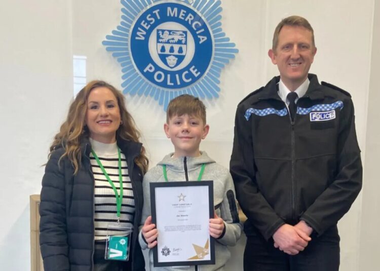 12-year-old boy saved mom’s life after she lost consciousness while behind the wheel with foot still on gas