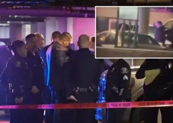 Armed teen shot and killed by cops as video shows victim with hands raised moments before shooting