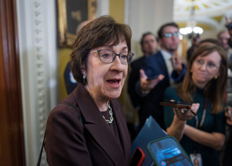 Republicans need Susan Collins to win reelection. Trump keeps going after her.