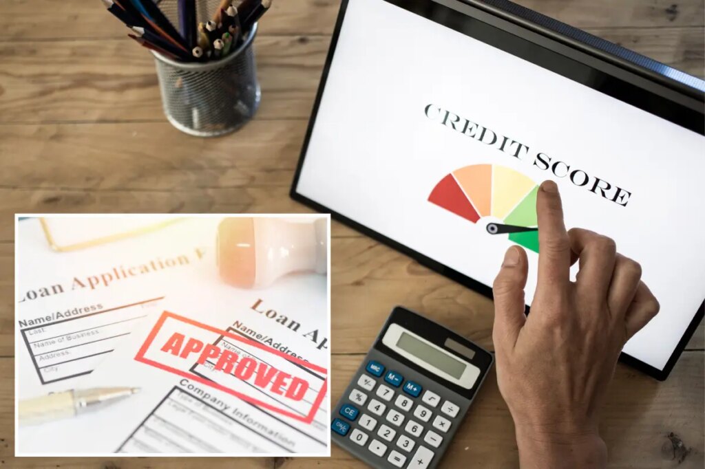 The credit score needed for a 0% down payment loan