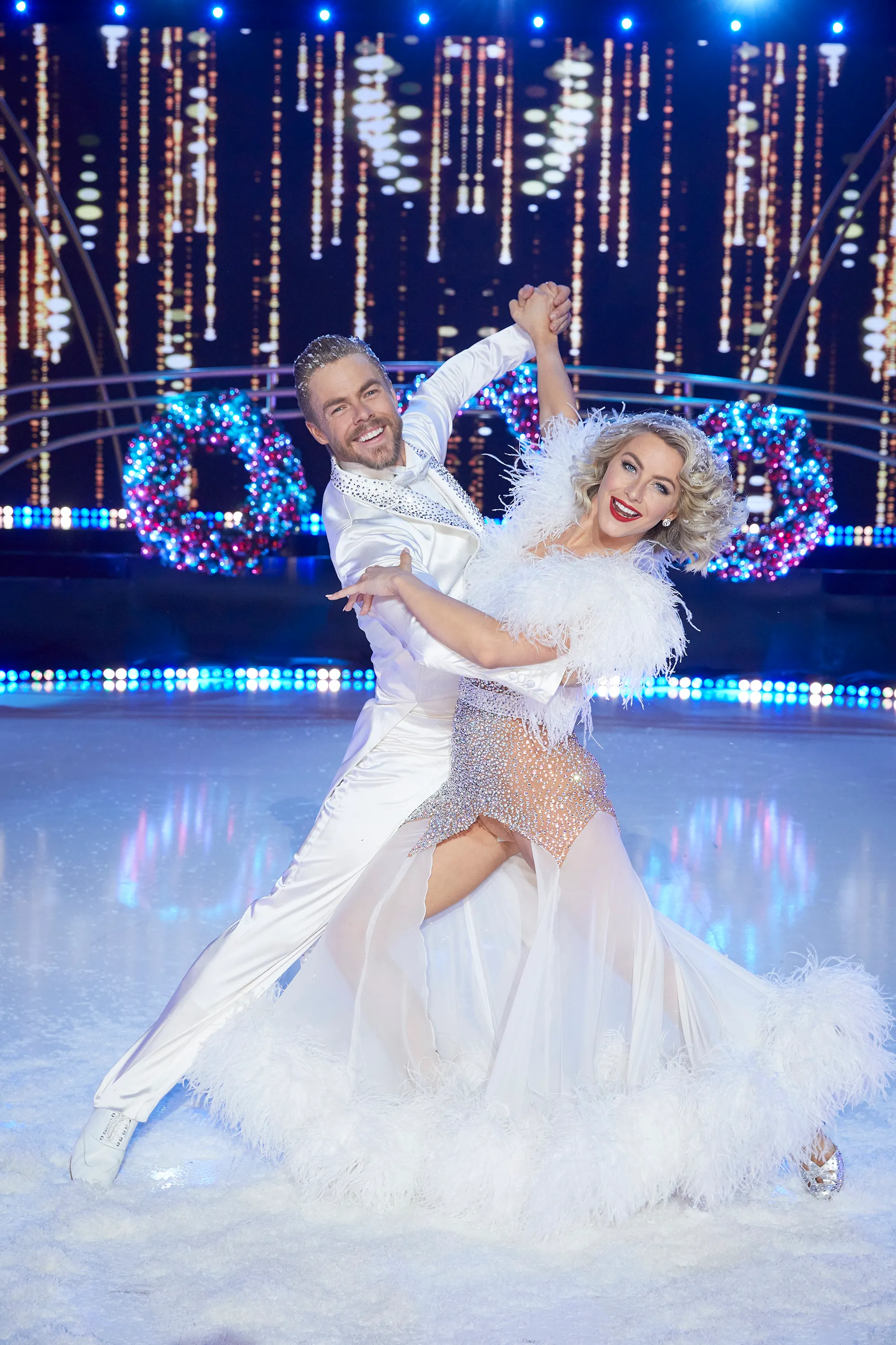 Derek and Julianne Hough on 