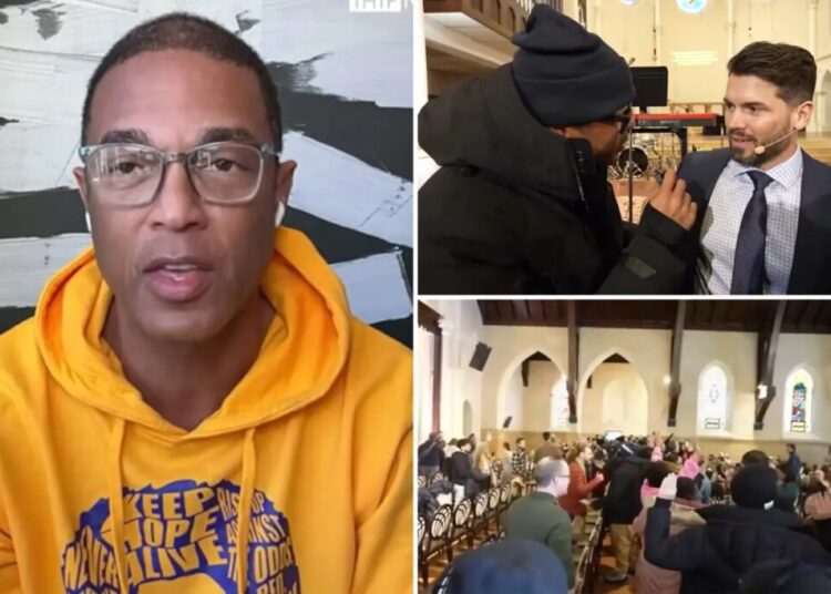 Don Lemon blasts Minnesota churchgoers harassed by anti-ICE protesters for ‘entitlement’ and ‘white supremacy’