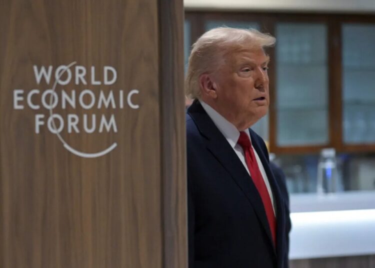 Trump’s Davos embarrassment proves who is pulling his strings