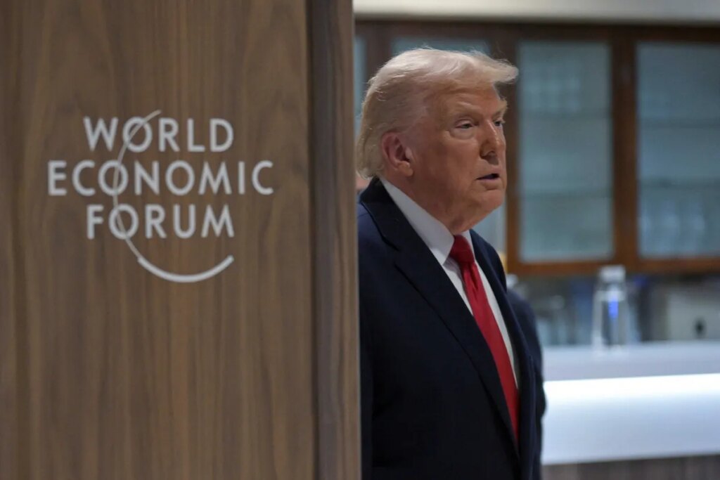 Trump’s Davos embarrassment proves who is pulling his strings