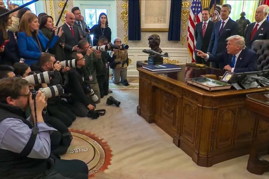 Trump shuts down woman reporter from ABC News after question: ‘You’re a loud person’