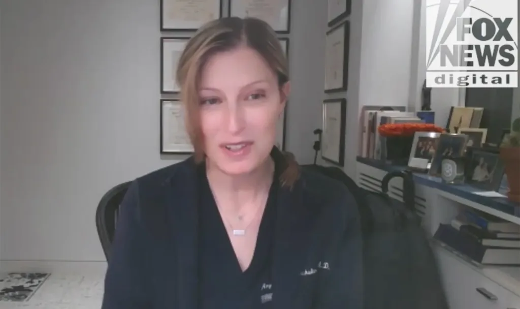 Dr. Amy Wechsler, dual board-certified dermatologist and psychiatrist.