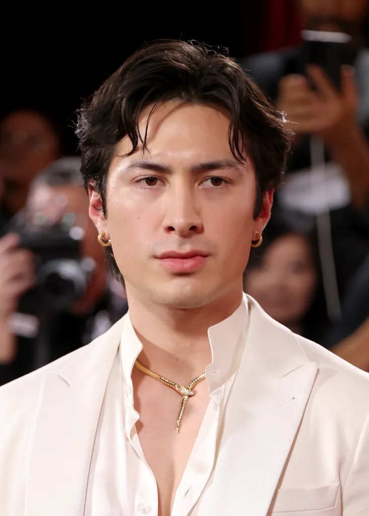 Hudson Williams at the 83rd Annual Golden Globe Awards.