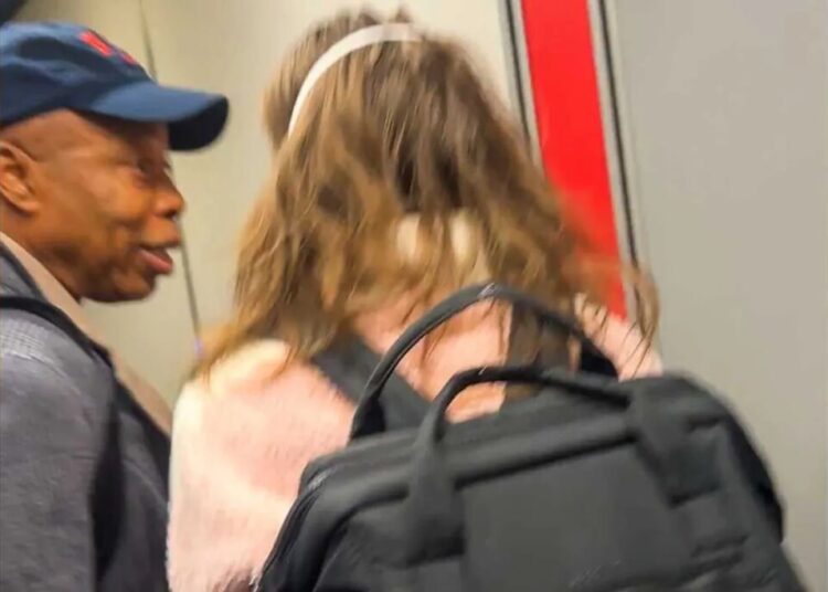 Video catches Eric Adams after he allegedly threatens to punch woman ‘in the face’