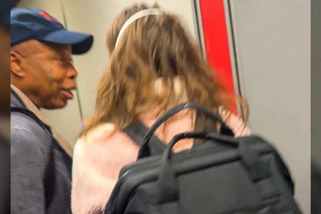 Video catches Eric Adams after he allegedly threatens to punch woman ‘in the face’