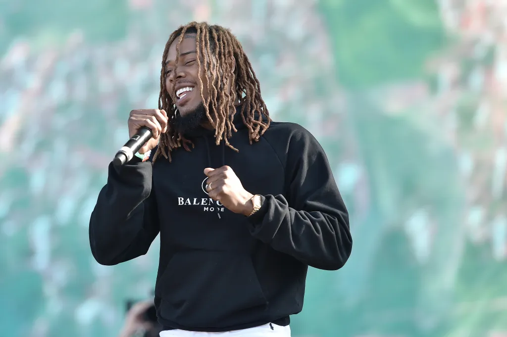 Fetty Wap performs during the 2019 Rolling Loud music festival at Citi Field on October 12, 2019 in New York City.