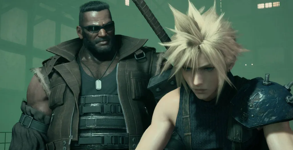 Final Fantasy VII Remake Cutscene