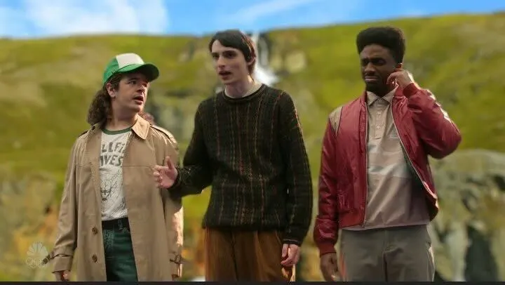 Finn Wolfhard, Gaten Matarazzo, and Caleb McLaughlin Poke Fun at Conformity Gate on ‘SNL’